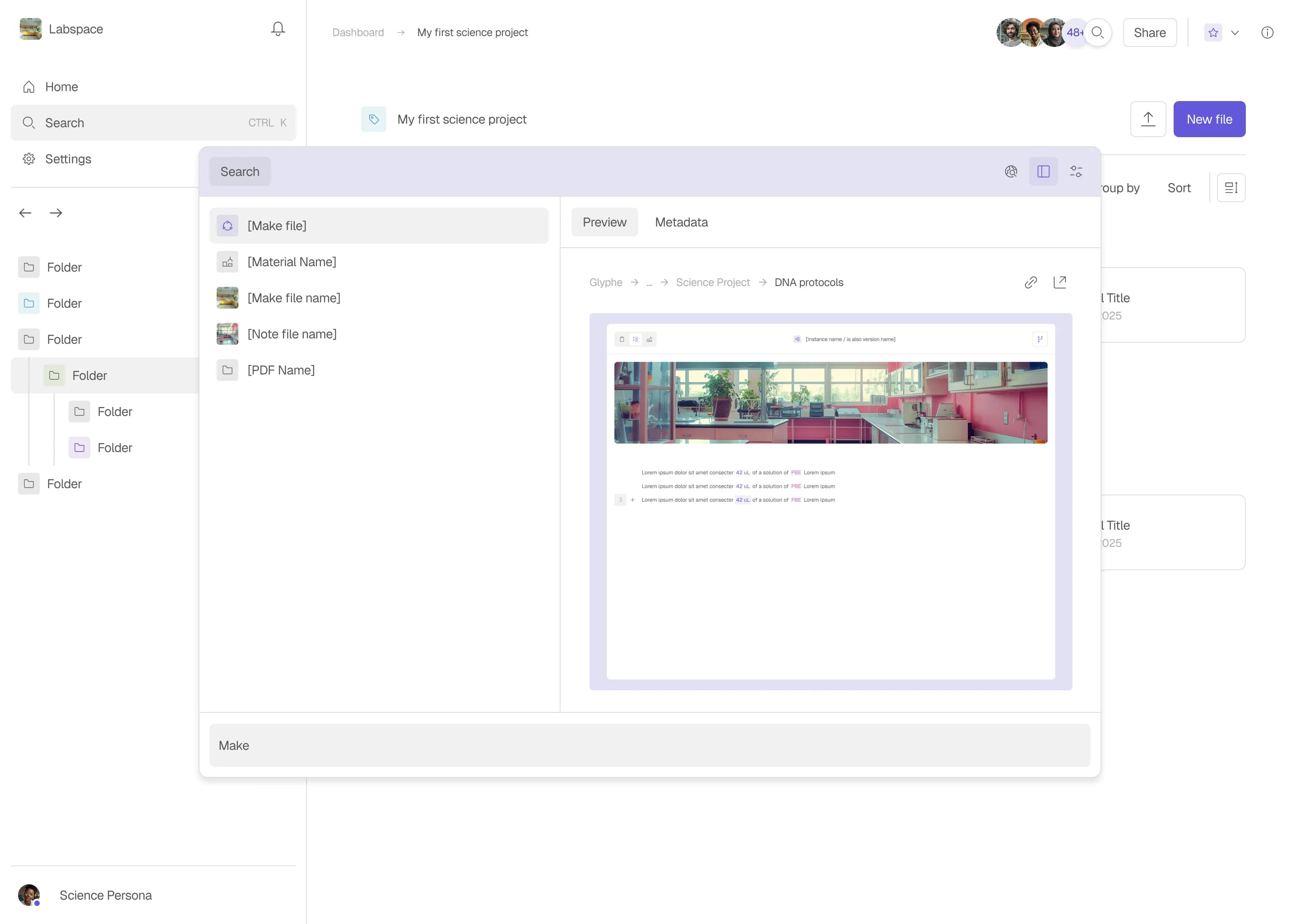 Search screenshot